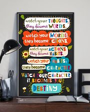 Social Worker watch your words 11x17 Poster lifestyle-poster-2
