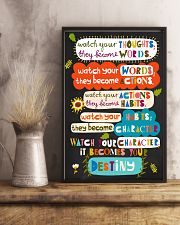 Social Worker watch your words 11x17 Poster lifestyle-poster-3