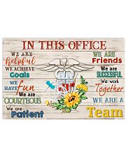 Phlebotomist We Are A Team 17x11 Poster front