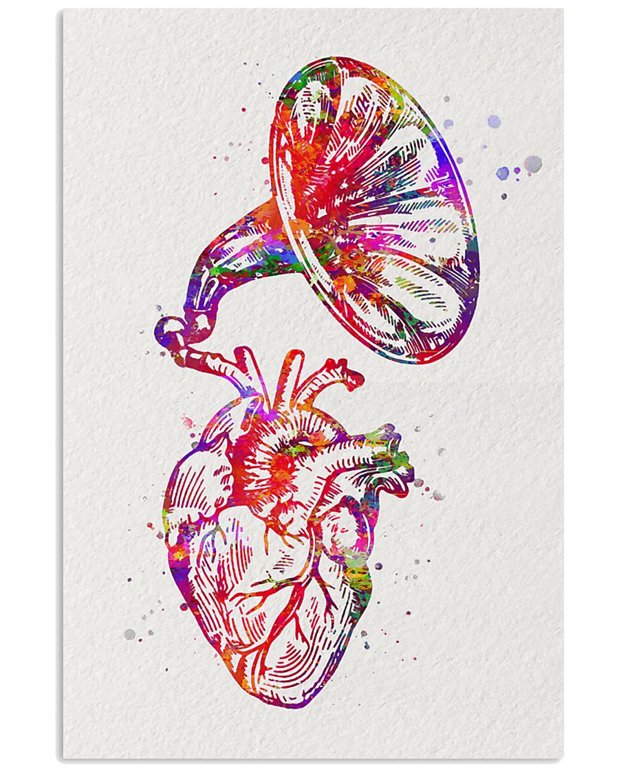 Heart Speaker Cardiology 11x17 Poster