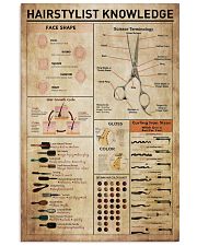 Hairdresser Hairstylist Knowledge 11x17 Poster front