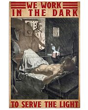 Radiologist We Work In The Dark To Serve The Light 11x17 Poster front