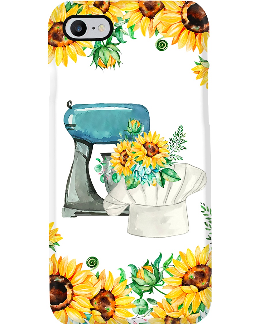Baking Machine Sunflowers Phone Case
