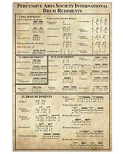 Drummer Percussive Arts Society 11x17 Poster front