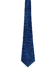 Teacher Navy Math Equations Tie front