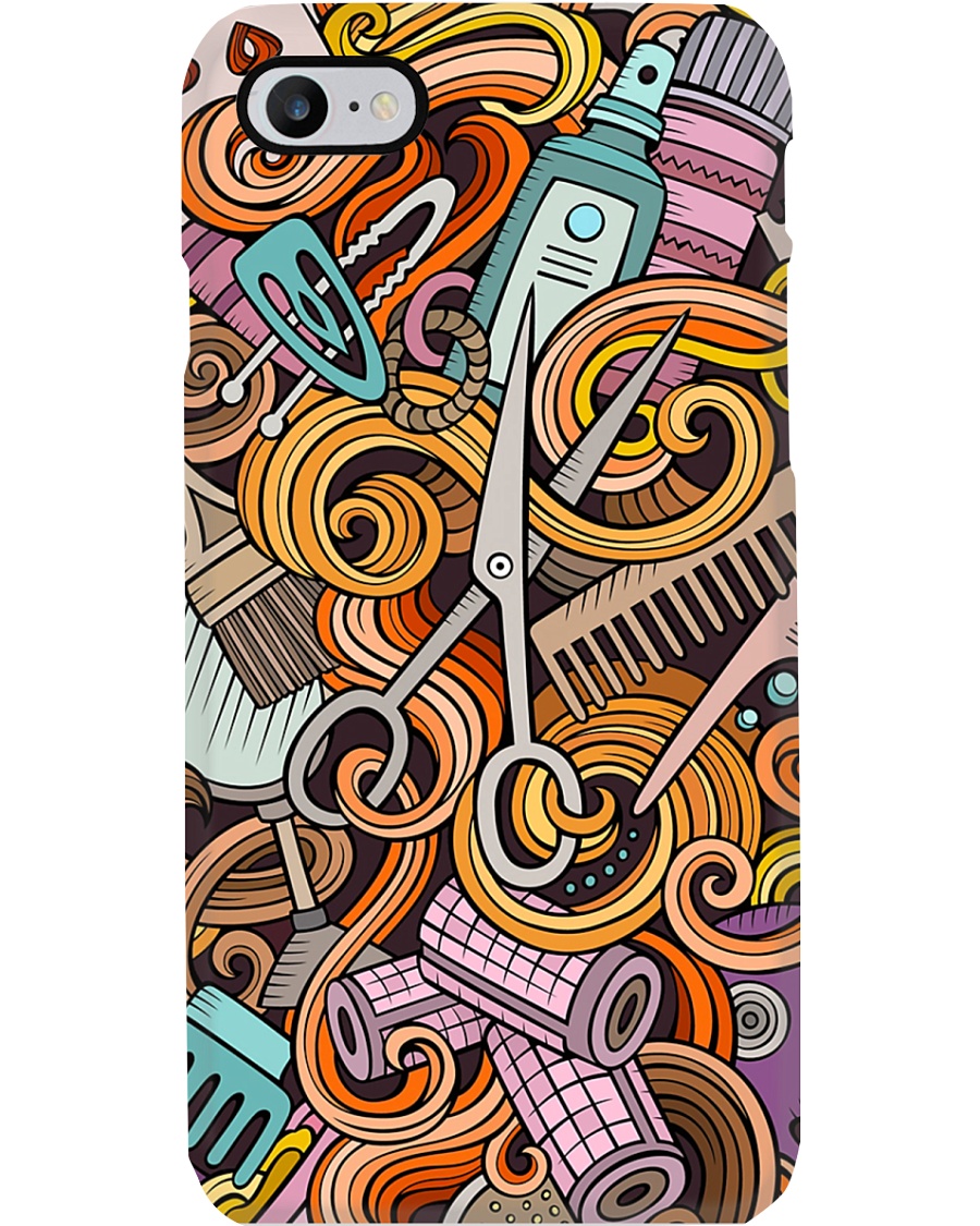 Hairdressers Icons Phone Case