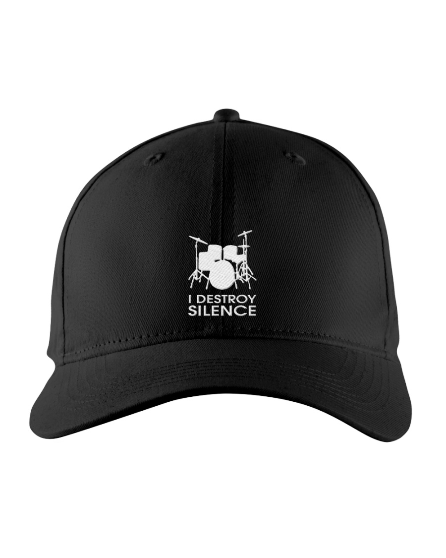 Drummer I destroy silence Embroidered Hat