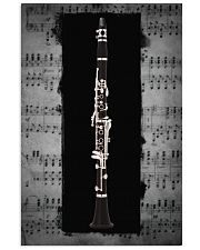 Black Clarinet 11x17 Poster front