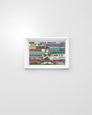 Yoga rules 17x11 Poster poster-landscape-17x11-lifestyle-02