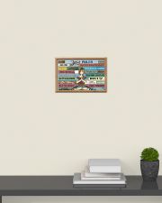 Yoga rules 17x11 Poster poster-landscape-17x11-lifestyle-08