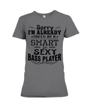 Smart And Sexy Bass Player Premium Fit Ladies Tee thumbnail