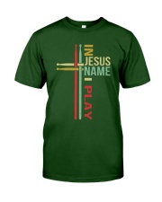 Drummer In Jesus Name I Play Classic T-Shirt tile