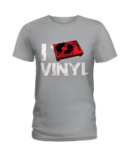 DJ vinyl Ladies T-Shirt thumbnail