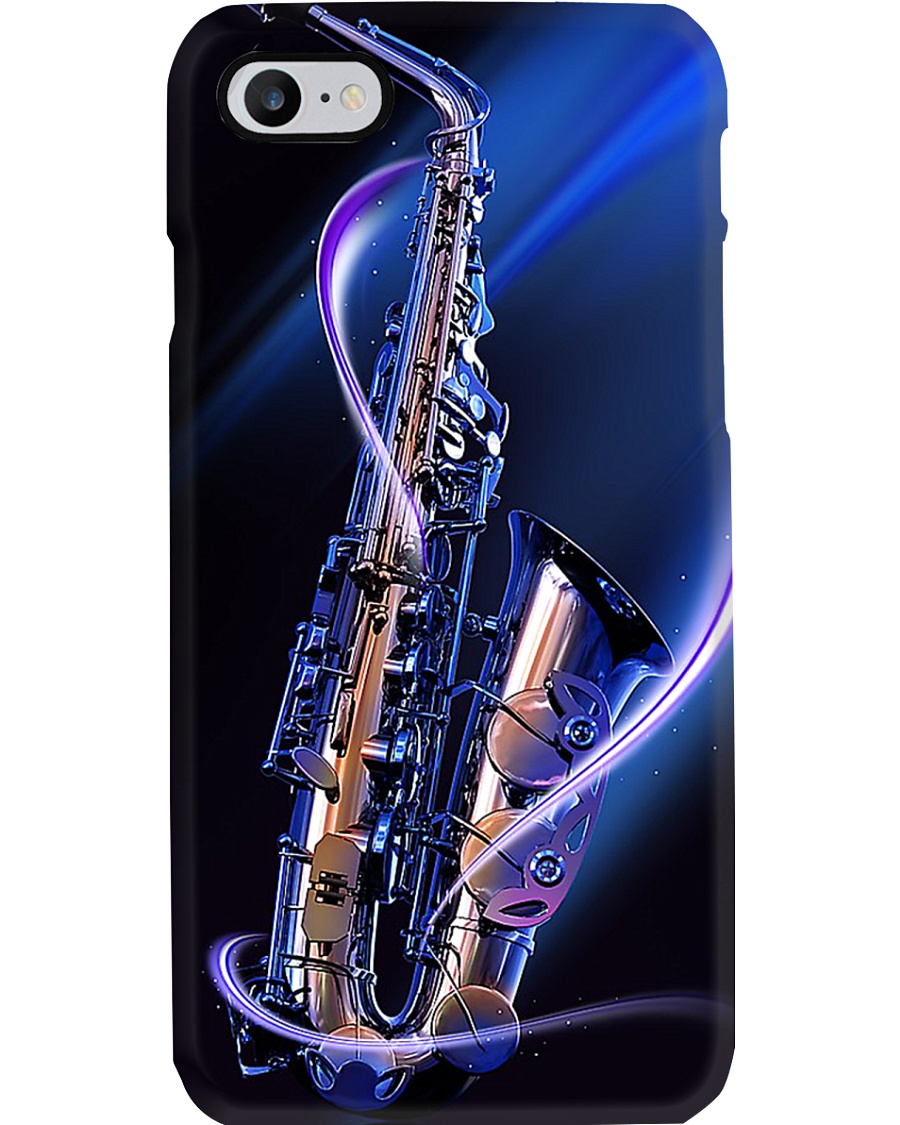 Saxophone Minimalist Style Phone Case