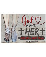 Ballet - God is within her she will not fall 17x11 Poster front