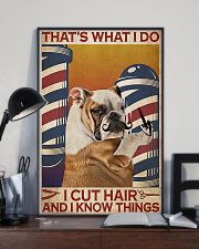 Hairdresser That's What I Do I Cut Hair 11x17 Poster lifestyle-poster-2