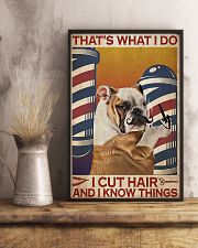 Hairdresser That's What I Do I Cut Hair 11x17 Poster lifestyle-poster-3