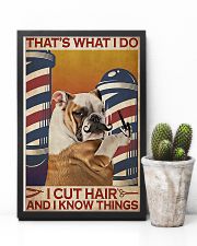 Hairdresser That's What I Do I Cut Hair 11x17 Poster lifestyle-poster-8