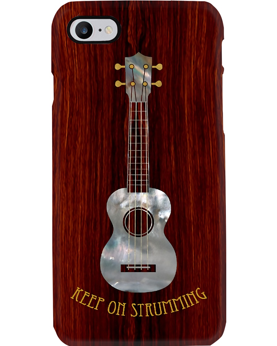 Keep On Strumming Ukulele Phone Case