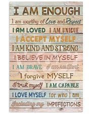 Social Worker I Am Enough 11x17 Poster front