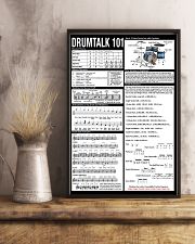 Drummer - Drumtalk 101 11x17 Poster lifestyle-poster-3