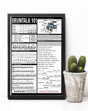 Drummer - Drumtalk 101 11x17 Poster lifestyle-poster-8