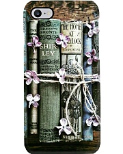 Librarian Flower Vintage Books Phone Case i-phone-8-case