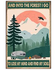 Camping Into The Forest 11x17 Poster front