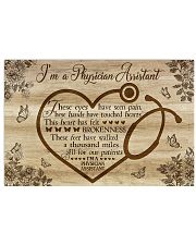 I'm a Physician Assistant 17x11 Poster front