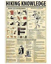 Hiking Knowledge 11x17 Poster front
