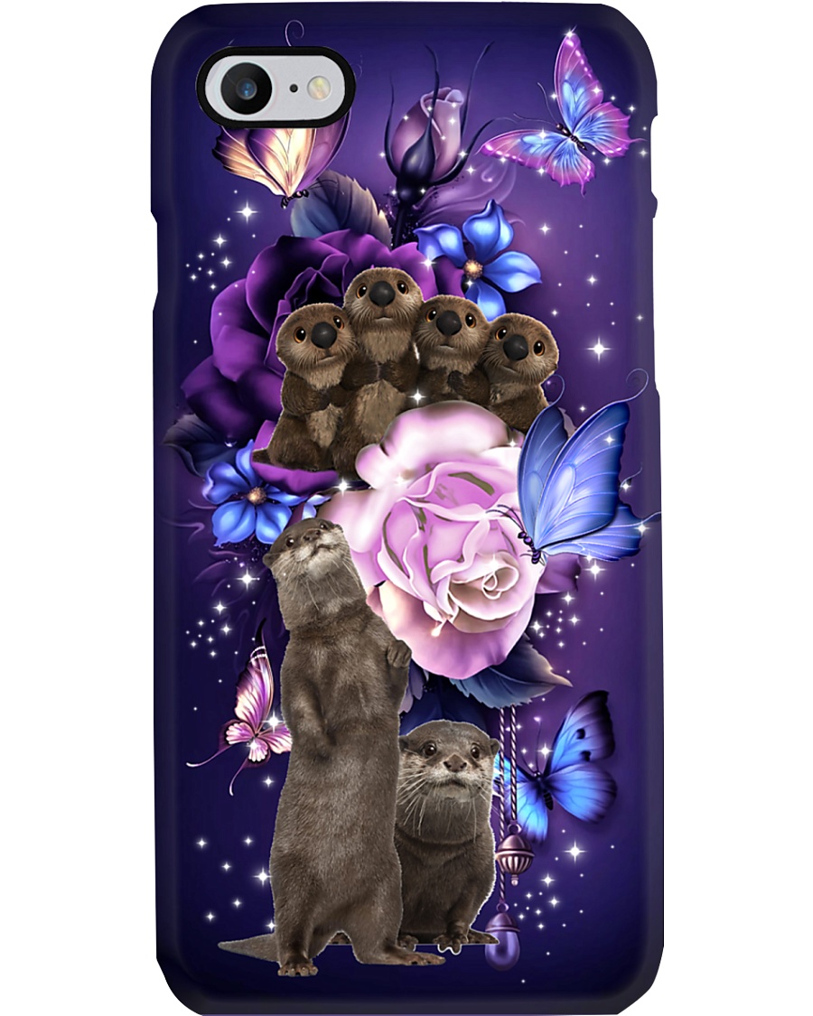 Otter butterfly Phone Case