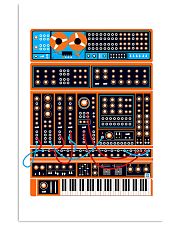 Orange Synthesizer Machine 11x17 Poster front