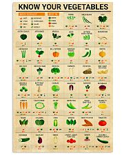Registered Dietitian Know Your Vegetables 11x17 Poster front