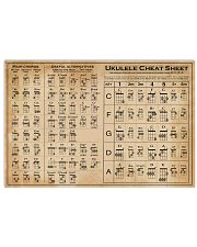 Ukulele Cheat Sheet 17x11 Poster front