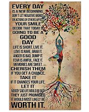 Yoga Every Day Is A New Beginning 11x17 Poster front