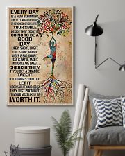 Yoga Every Day Is A New Beginning 11x17 Poster lifestyle-poster-1