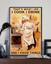Chef I Cook I Drink And I Know Things 11x17 Poster lifestyle-poster-2