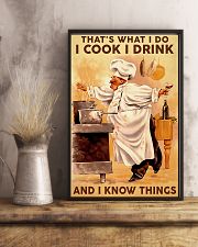 Chef I Cook I Drink And I Know Things 11x17 Poster lifestyle-poster-3