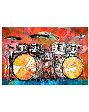 Drummer - Drumset Art 17x11 Poster front