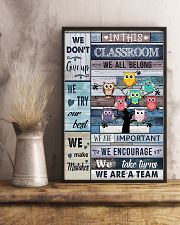 Teacher We Are A Team 11x17 Poster lifestyle-poster-3