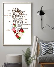 Massage Therapist Foot Massage 11x17 Poster lifestyle-poster-1