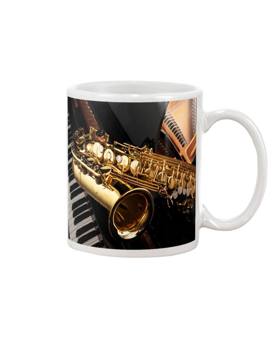Saxophone And Piano Mug