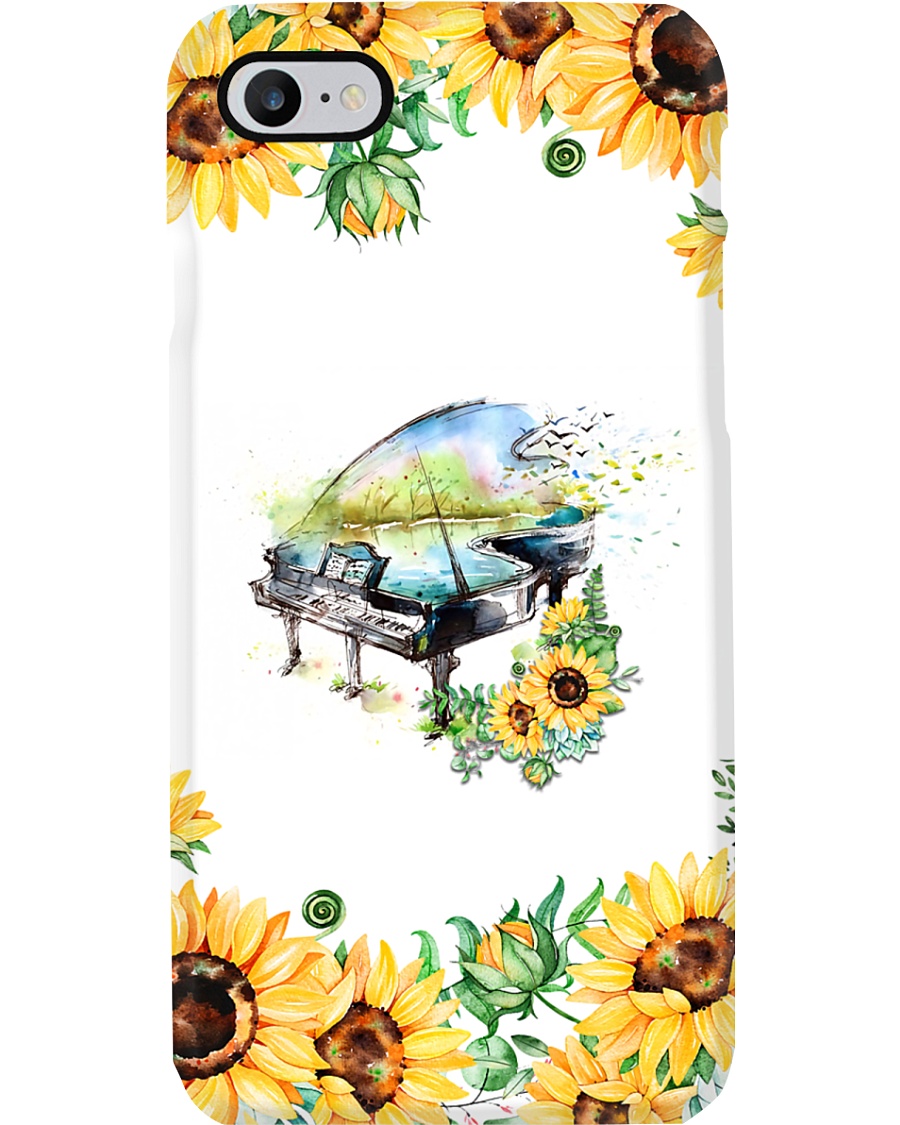 Pianist Sunflower Phone Case