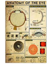 Optometrist Anatomy Of The Eye 11x17 Poster front