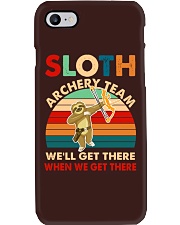 Sloth archery team Phone Case thumbnail