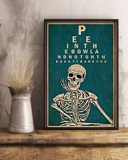 Optometrist Skull Chart 11x17 Poster lifestyle-poster-3