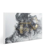 Trumpet Smoke 30x20 Gallery Wrapped Canvas Prints thumbnail