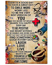 Pharmacist Today Is A Good Day 11x17 Poster front