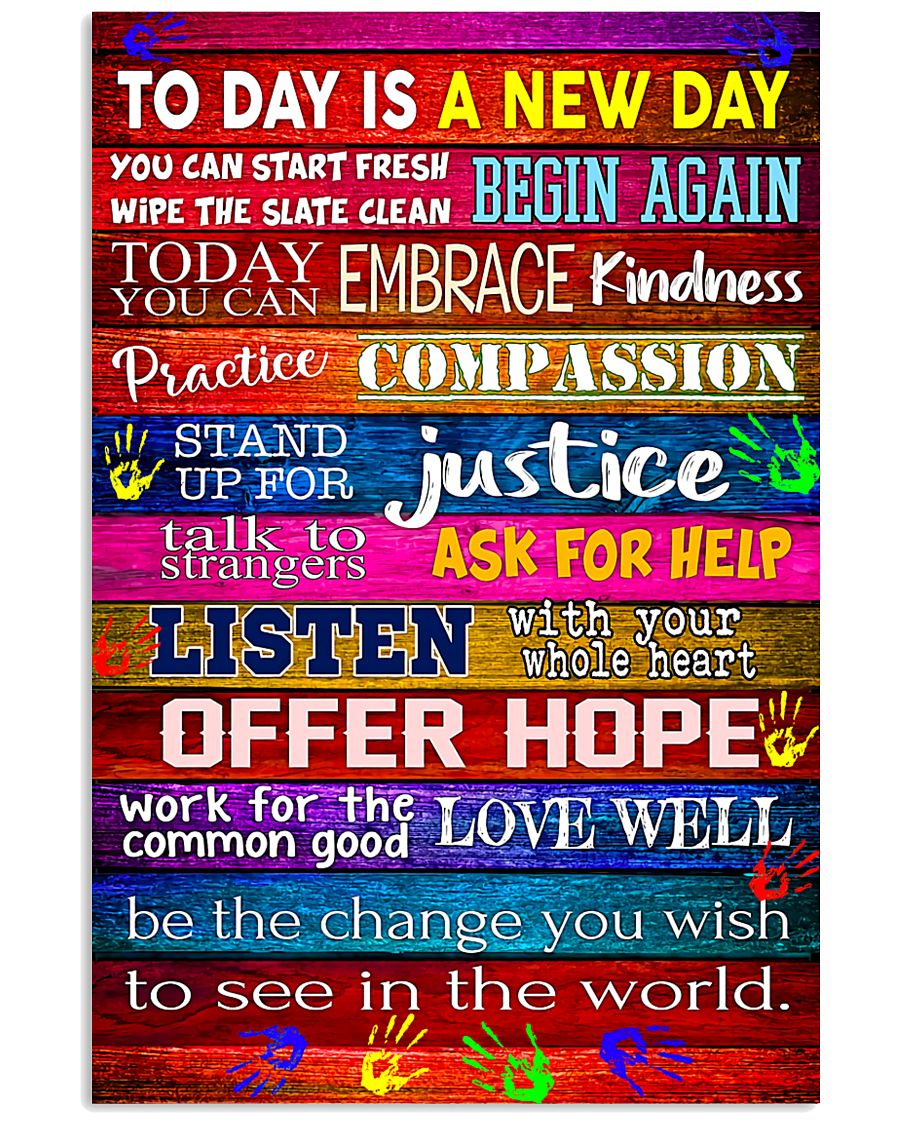 Social Worker Today is a new day 11x17 Poster