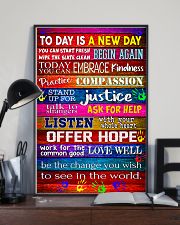 Social Worker Today is a new day 11x17 Poster lifestyle-poster-2